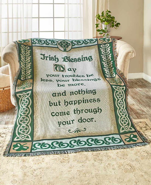 Irish Blessing CLH1610021S Throw Blankets For Sofa