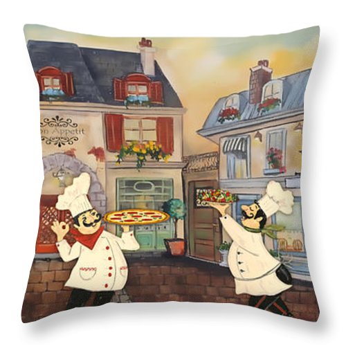 Italian Chefs CLH18100475P Throw Pillow Covers