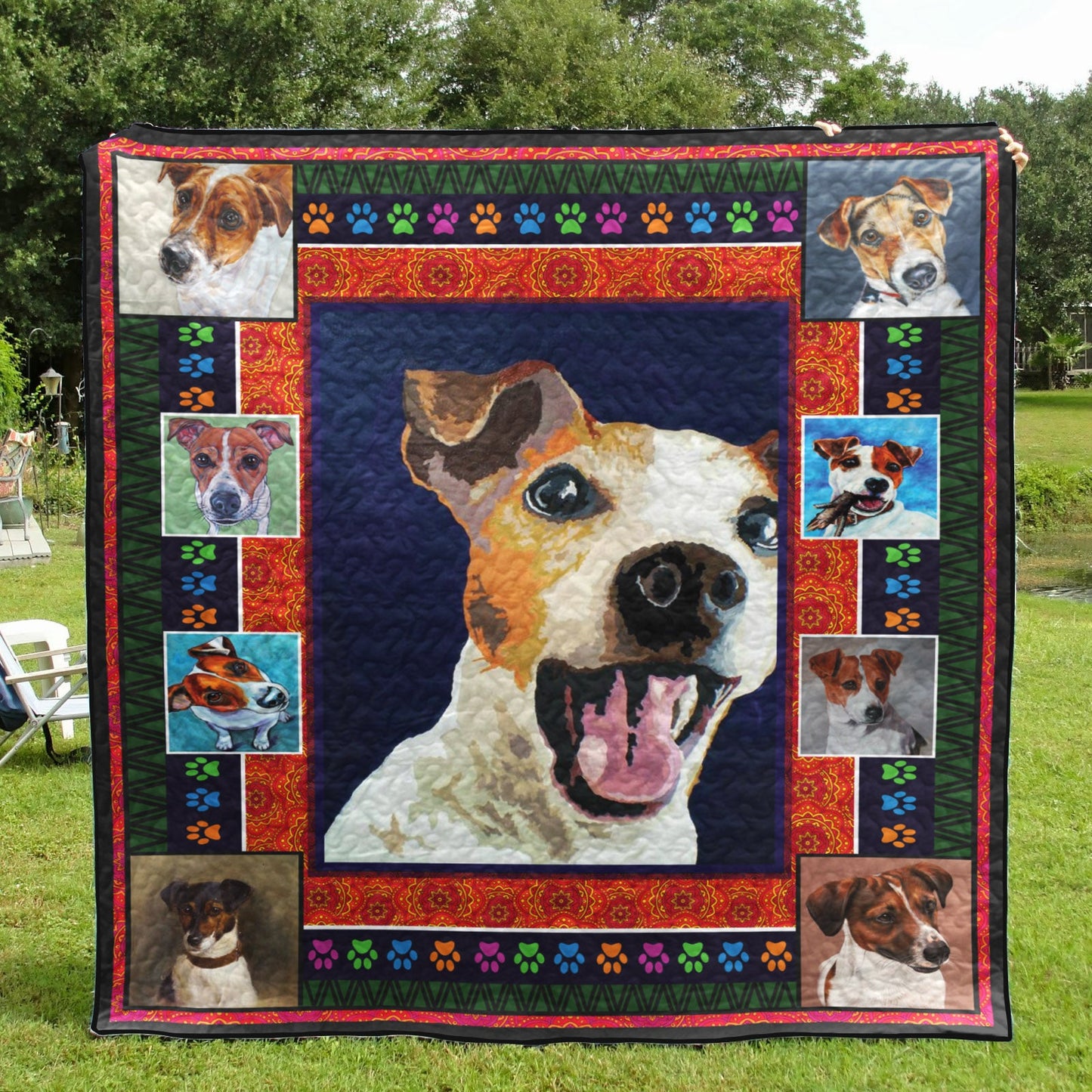 Jack Russell CLA2910342Q Quilt Blanket