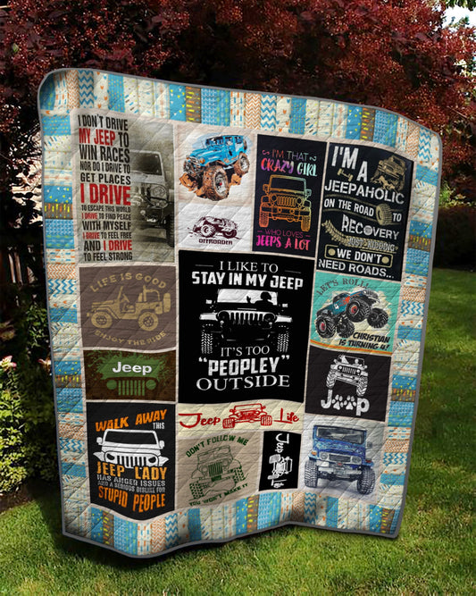 Jeep TD21110175 Quilt Blanket