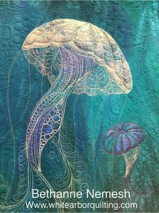 Jellyfish CLA2310297Q Quilt Blanket