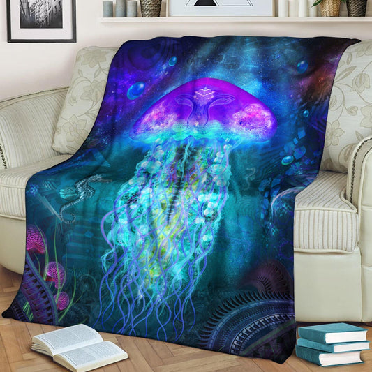 Jellyfish NN1409064TT Sherpa Fleece Blanket