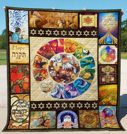 Jewish YE290704A TBG Quilt Blanket