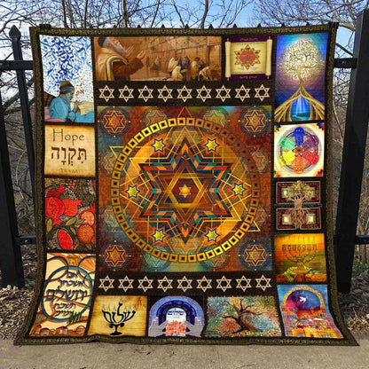 Jewish YE290707A Quilt Blanket