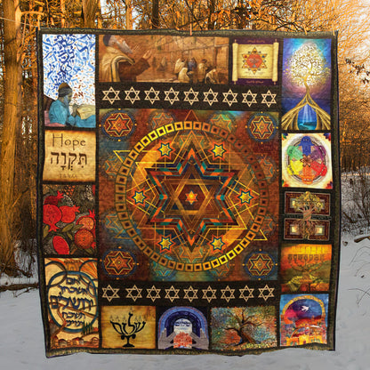 Jewish YE290707A Quilt Blanket