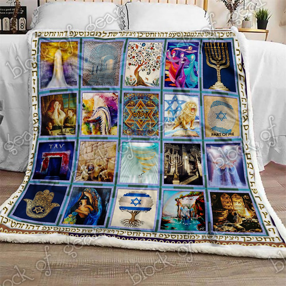 Jewish Culture CL280992MDF Sherpa Fleece Blanket