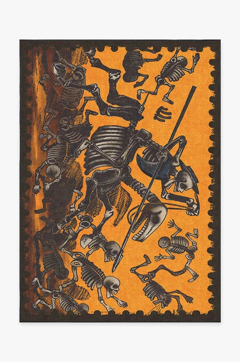 Jose Posada Calavera Don Quijote CLM0510138M Rug