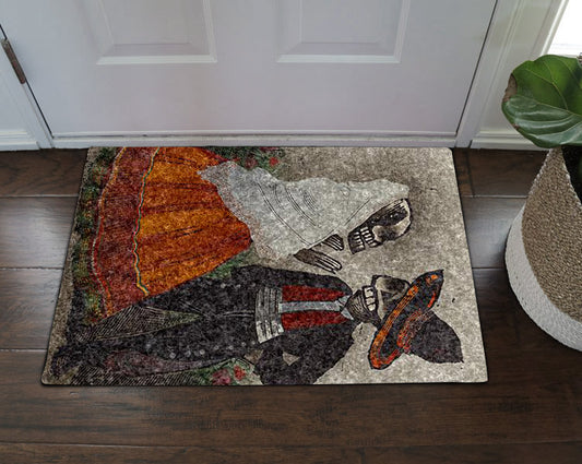 Jose Posada Feast Of The Dead NT31100192D Non-slip Door mats