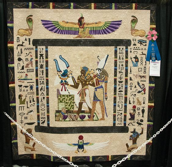 Judgement Of Osiris Ancient Egypt CLA1010348Q Quilt Blanket