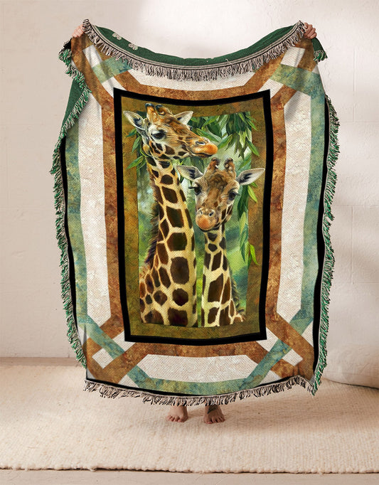 Jungle Giraffes BT1110103S Throw Blankets For Sofa