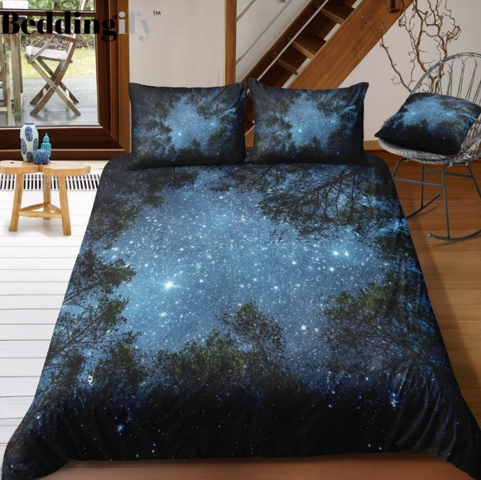 Jungle Night Galaxy CLH1510121B Bedding Sets