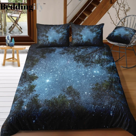 Jungle Night Galaxy CLH1510121B Bedding Sets