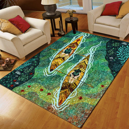 Kayaking DD270837R Rug