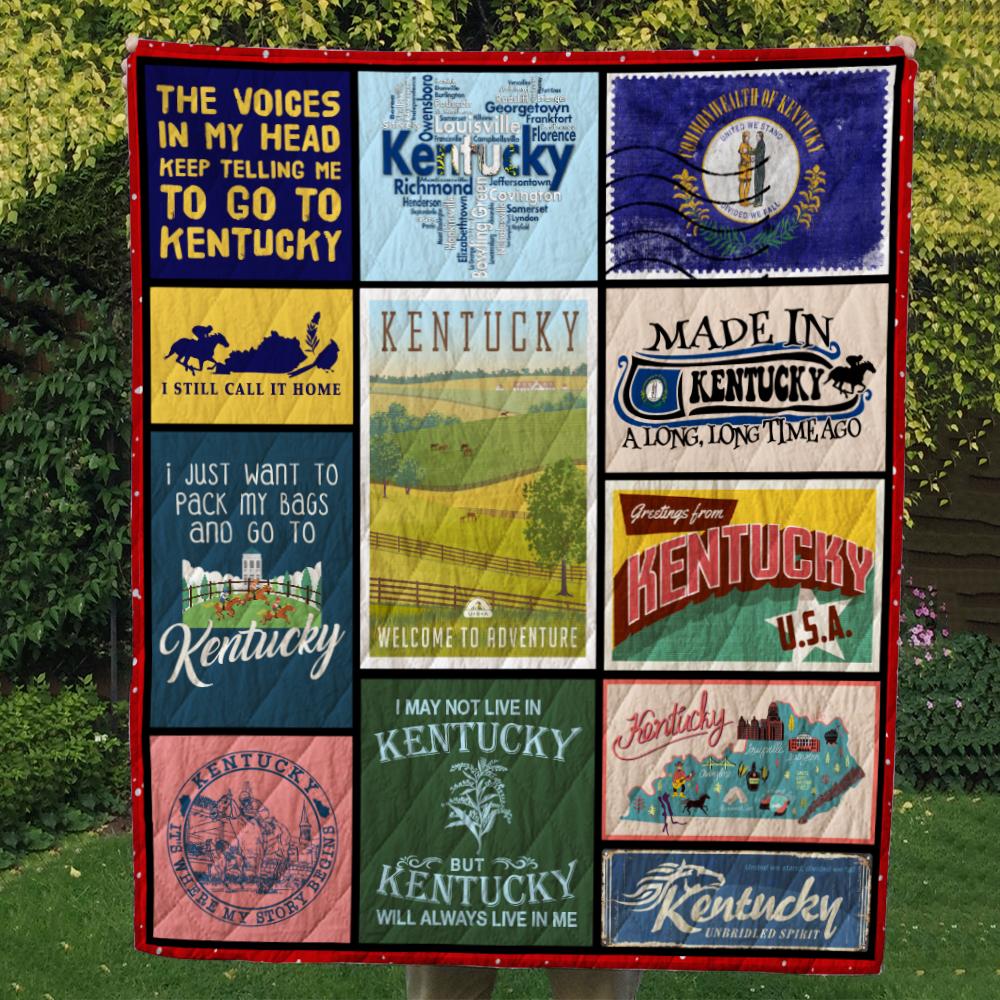 Kentucky CL14100289MDQ Quilt Blanket