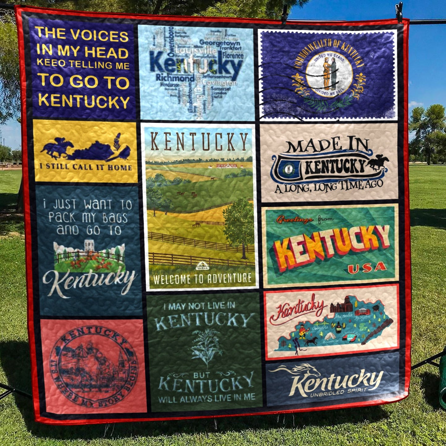 Kentucky CL14100289MDQ Quilt Blanket