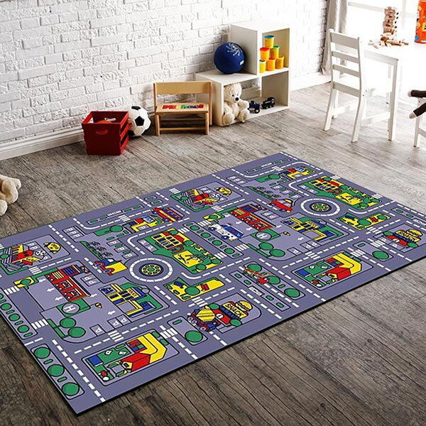 Kids City Map CLM0510141M Rug