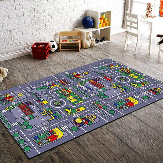 Kids City Map CLM0510141M Rug