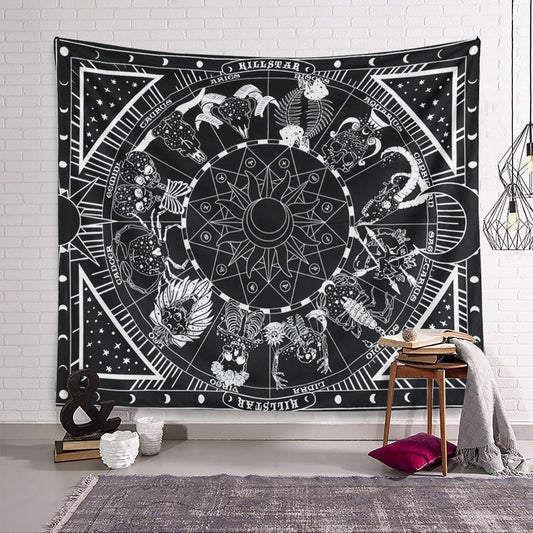 Kill Star Zodiac CLP070818 Decorative Wall Hanging Tapestry