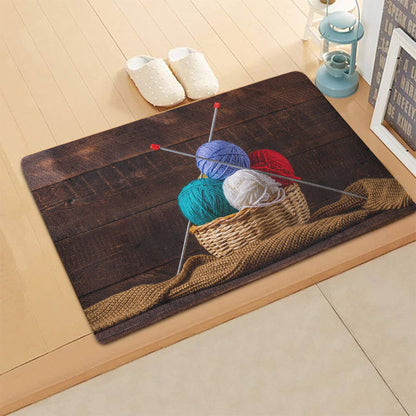 Knitting ML080925MDD Non-slip Door mats