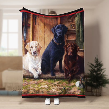 Labrador BL0210156F Sherpa Fleece Blanket