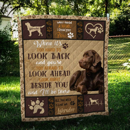 Labrador CL09100118MDQ Quilt Blanket