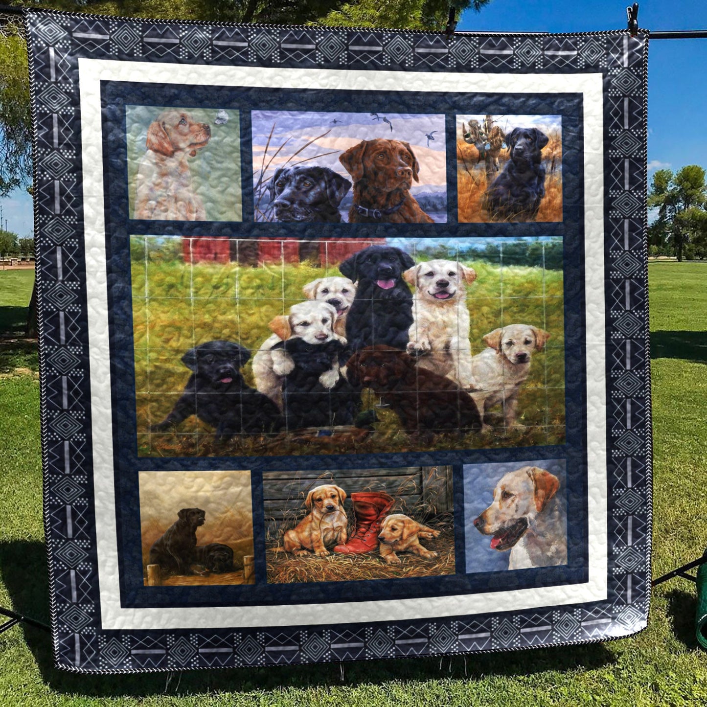 Labrador CL20110244MDQ Quilt Blanket