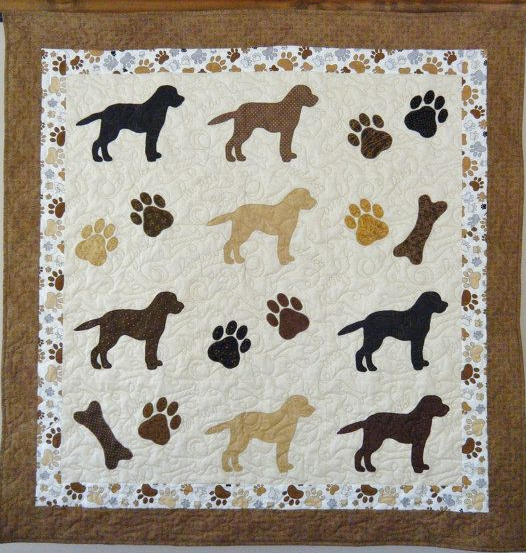 Labrador Retriever CLM0211304 Quilt Blanket