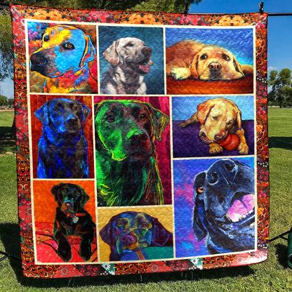 Labrador Retriever YH3010441 Quilt Blanket