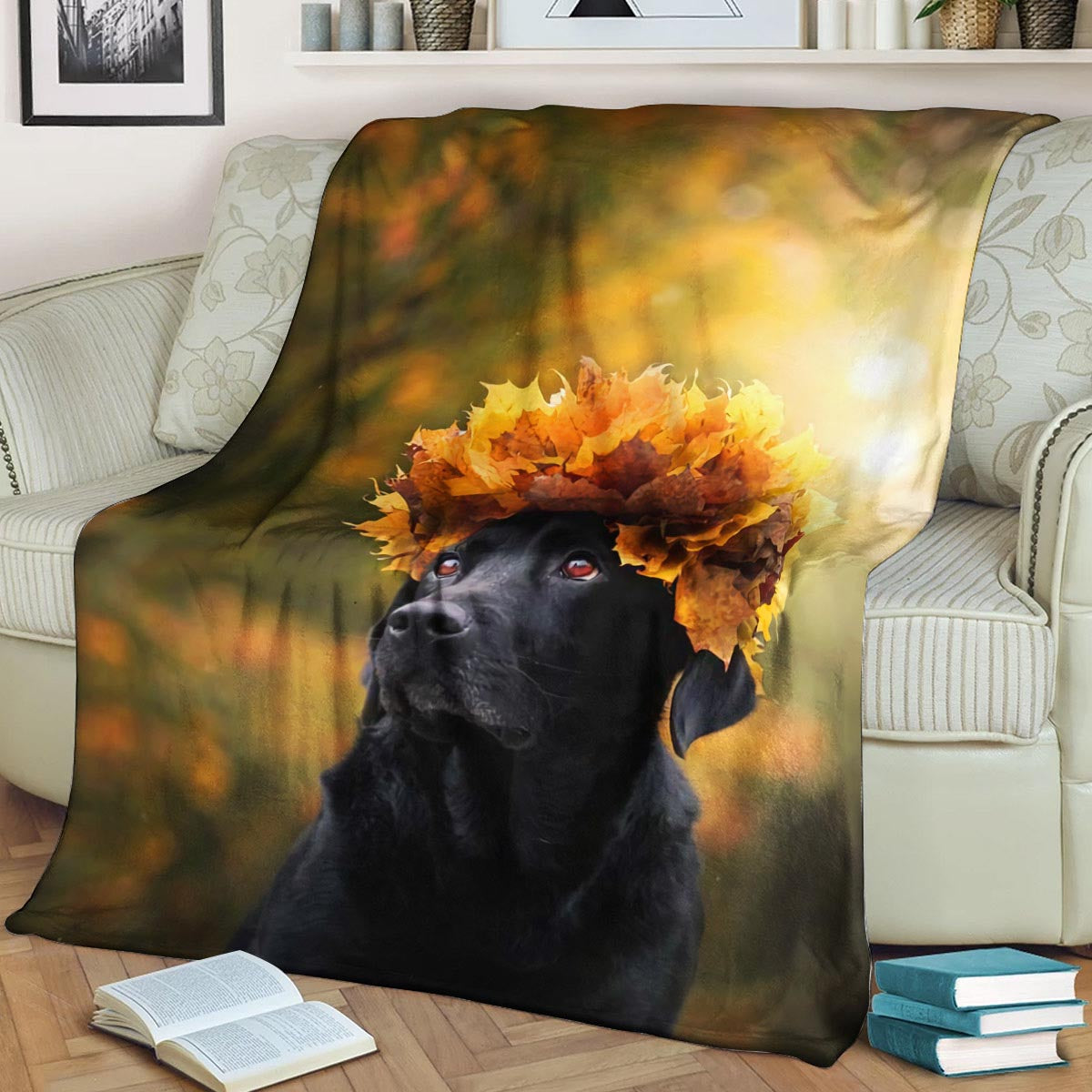 Labrador BL0309055F Sherpa Fleece Blanket