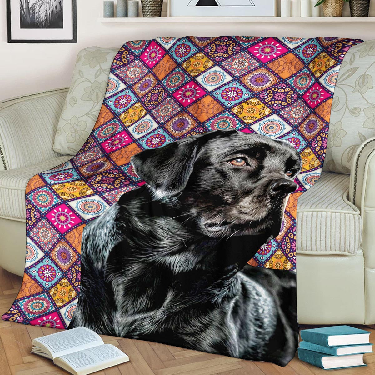 Labrador BT160841F Sherpa Fleece Blanket