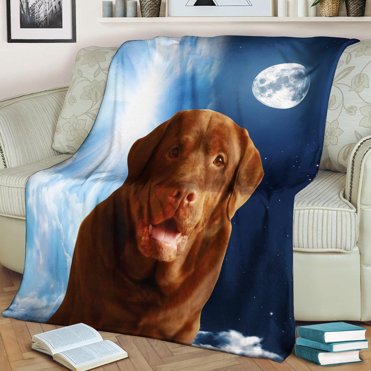 Labrador CL140851MD Sherpa Fleece Blanket
