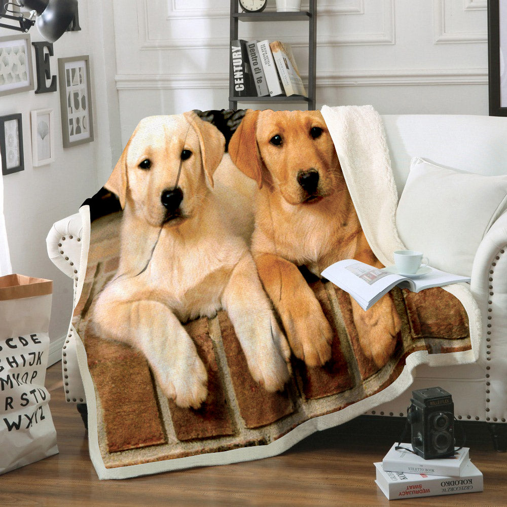 Labrador ML2009107F Sherpa Fleece Blanket