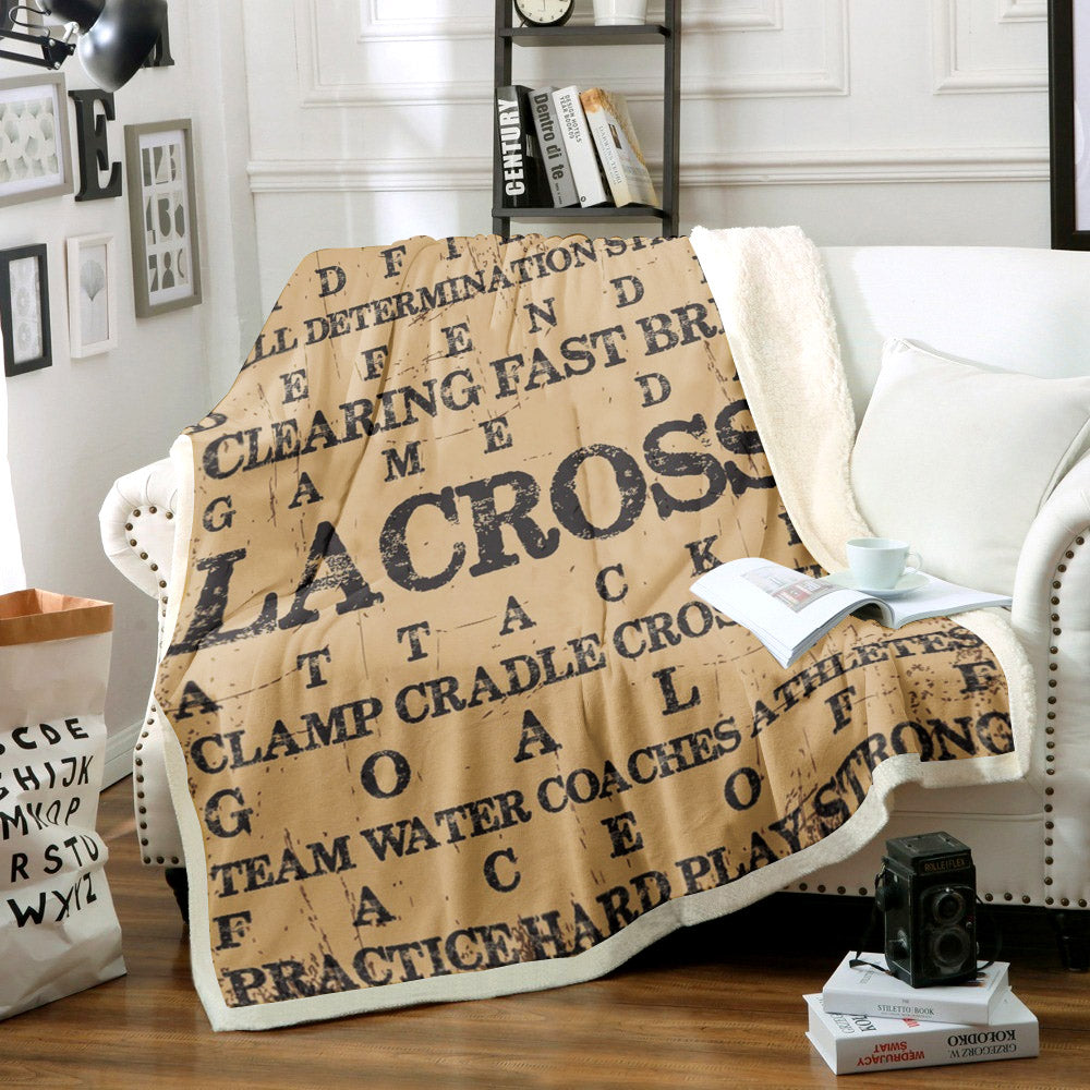 Lacrosse NN2210145TT Sherpa Fleece Blanket