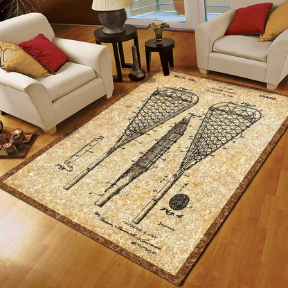 Lacrosse Stick CLA1410071R Rug