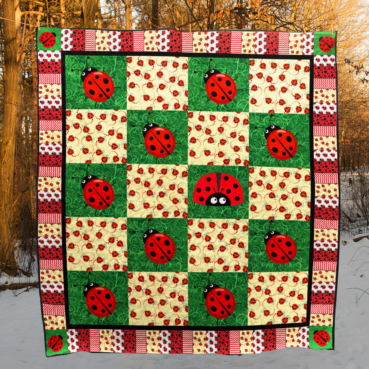 Ladybug NN130613 Quilt Blanket