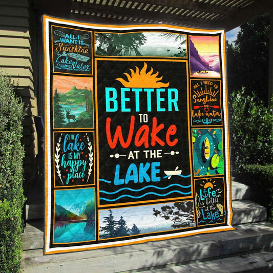Lake NA270705C TBG Quilt Blanket