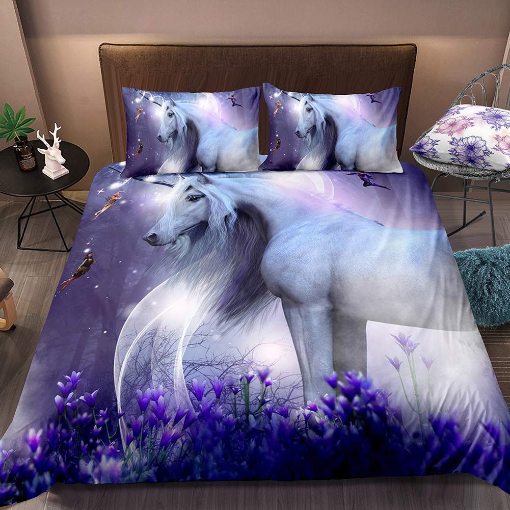 Lavender Unicorn CLG1910096B Bedding Sets