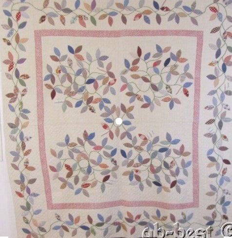 Leaves CLA1710408Q Quilt Blanket