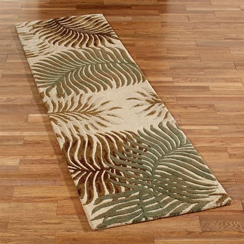 Leaves Palm CLP0810053R Runner Rug