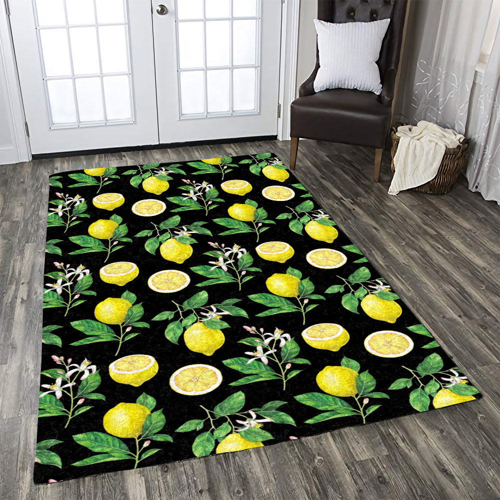 Lemon Pattern Print Design CLA1910502R Rug