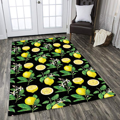 Lemon Pattern Print Design CLA1910502R Rug