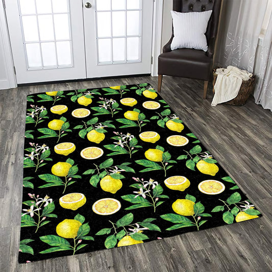 Lemon Pattern Print Design CLA1910502R Rug