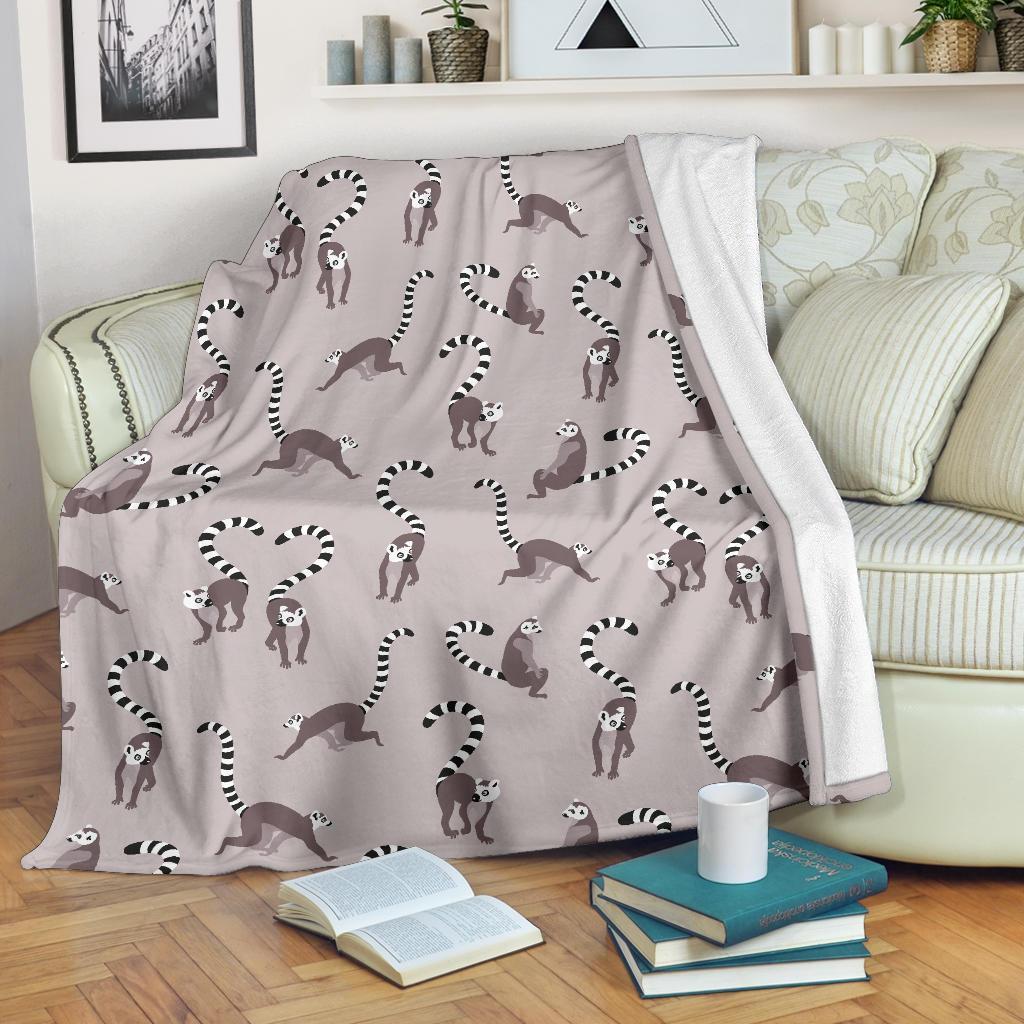Lemur CL12100695MDF Sherpa Fleece Blanket