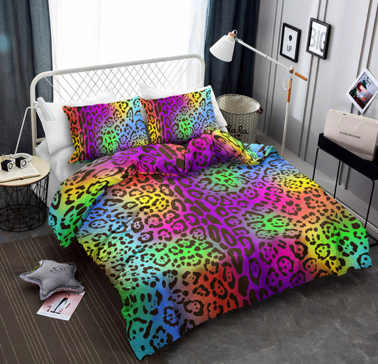 Leopard Rainbow CLA19100605B Bedding Sets