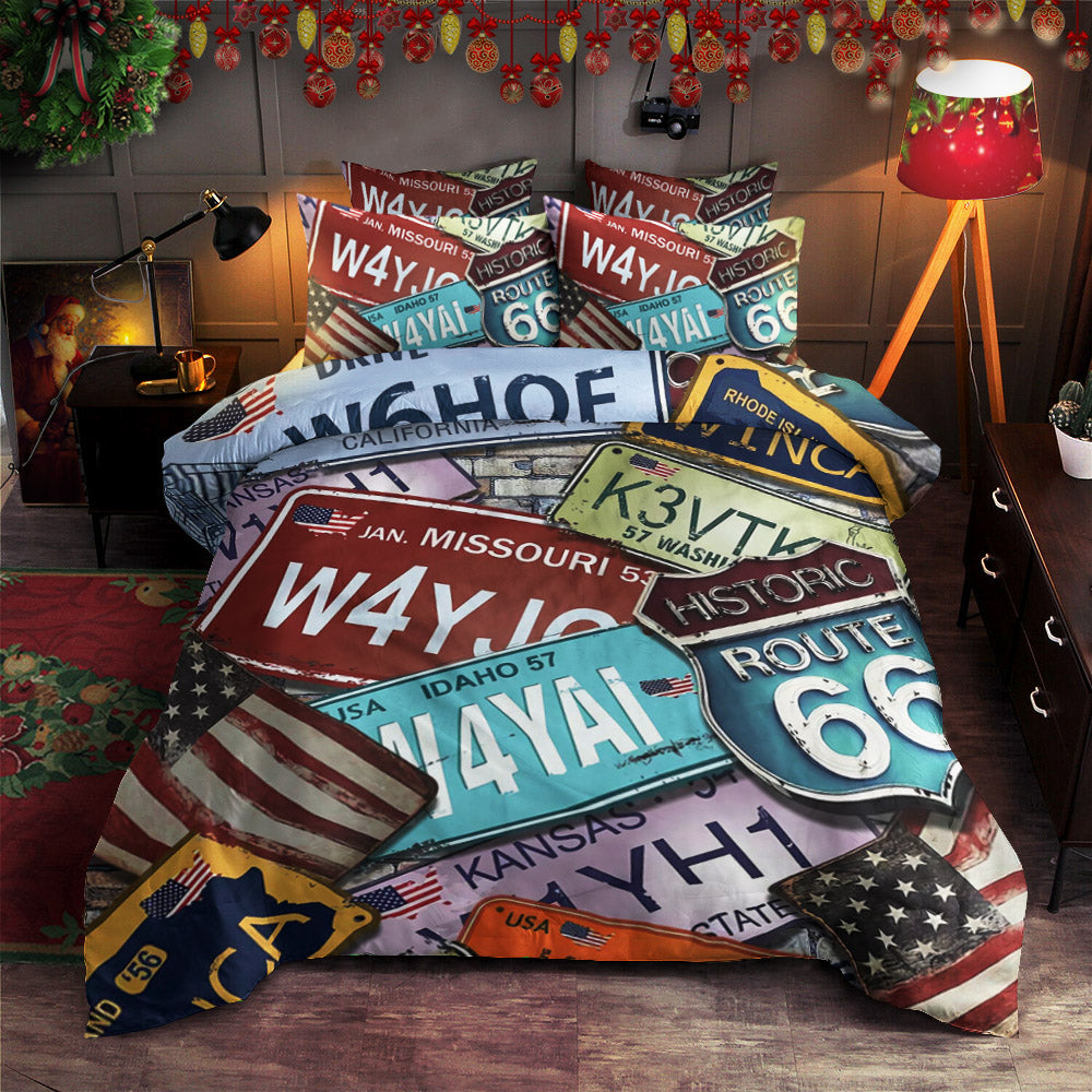 License Plate NN0111120T Bedding Sets