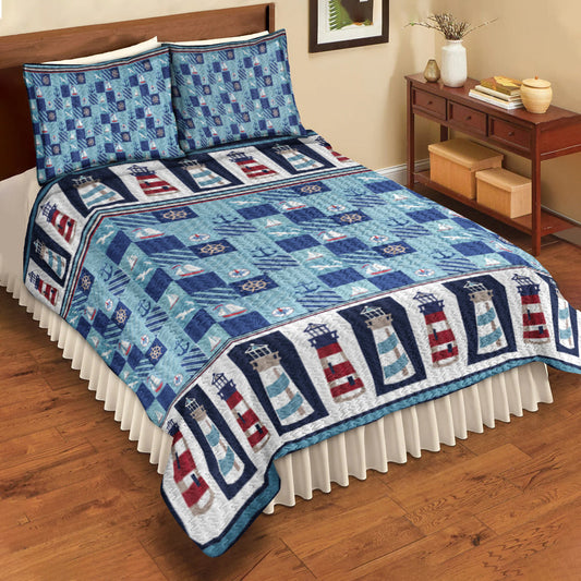 Lighthouse Quilt Bedding Set MT130604DQBS