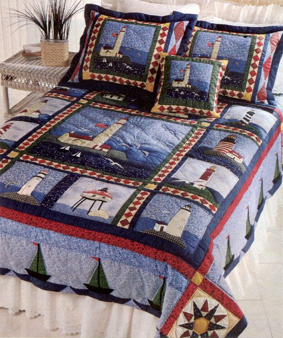 Lighthouse CLA2309091B Quilt Bedding Set