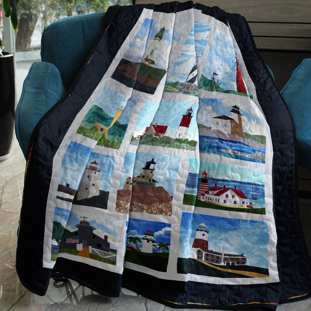 Lighthouse CLA290682 Quilt Blanket