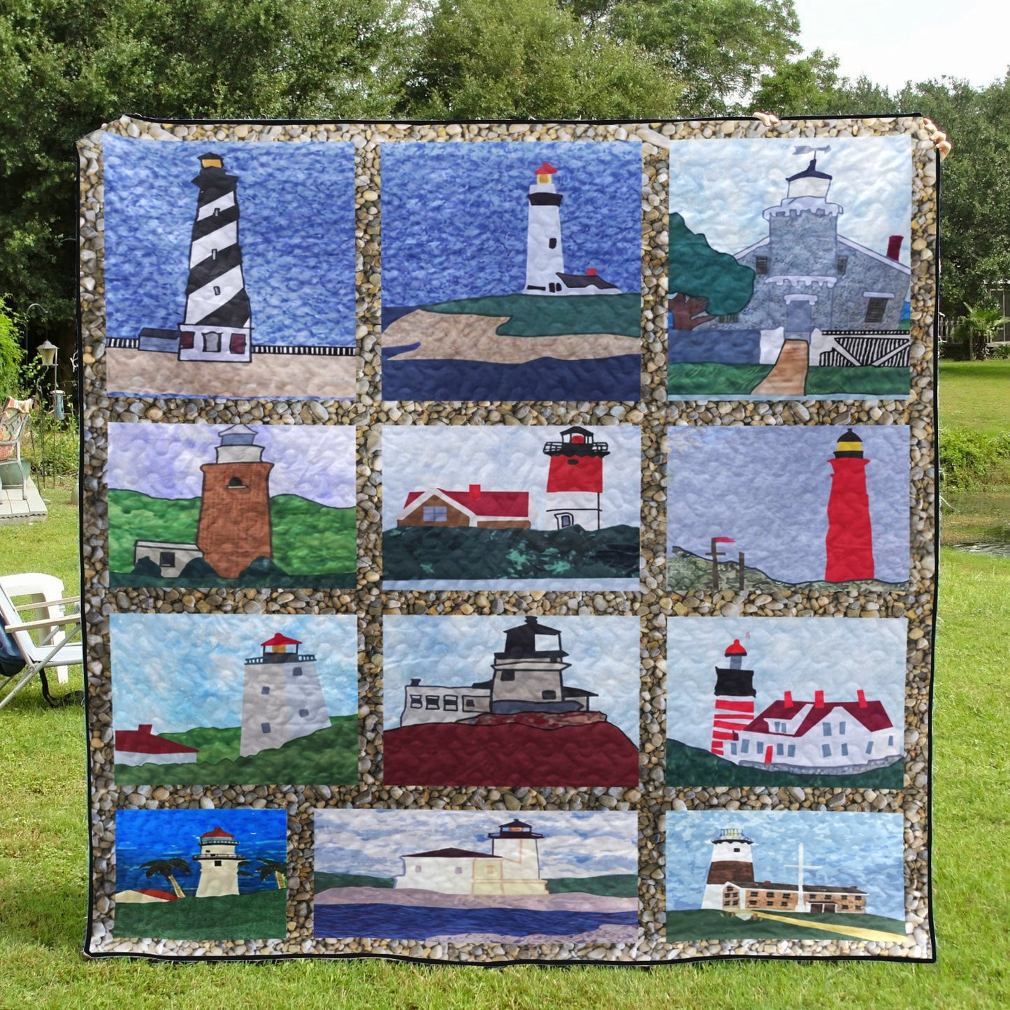 Lighthouse CLM0211310 Quilt Blanket