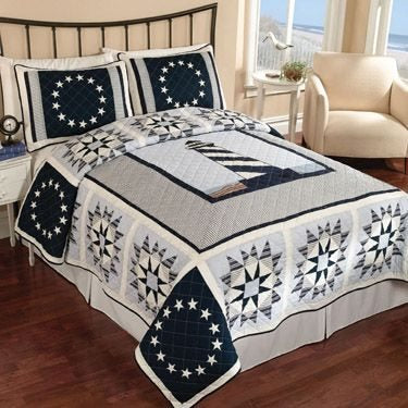 Lighthouse CLM2709083T Quilt Bedding Set